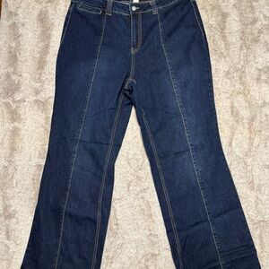 Dark Indigo Women's wide leg 16W